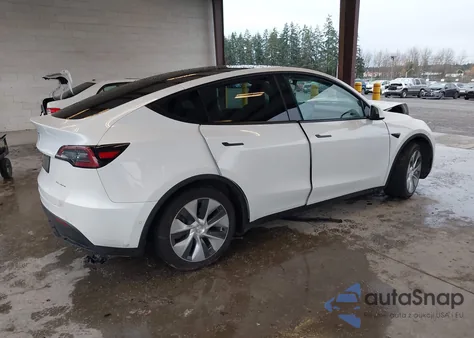 2022 Tesla Model Y Long Range Dual Motor All-Wheel Drive из США, поврежденный, VIN 7SAYGDEE0NF311935